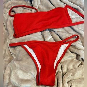 SHEIN red bikini
